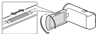 SONY PJ220,  PJ320,  PJ650 - Utilisation du projecteur intégré (modèles avec un projecteur) - 4