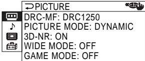 SONY KP-FS53M61 - Changing the "MULTI PICTURE" setting - 3