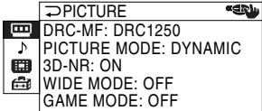 SONY KP-FS53M61 - "SETUP" - 3