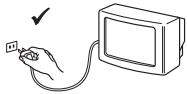 SONY KV-21FT1K - Biztonsági előírások - 2