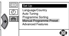 SONY KV-21FT1K - PROGRAMME SORTING - 4