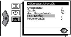 SONY KV-21FT1K - szint / funkció - 2