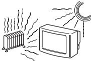 SONY KV-21FT1K - Bezpečnostní opatření - 8