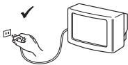 SONY KV-21FT1K - Informacje dotyczące bezpieczeństwa - 2