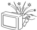 SONY KV-21FT1K - Informacje dotyczące bezpieczeństwa - 4