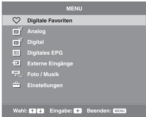 SONY KDL-32P3600 - Navigieren in den Menüs - 2
