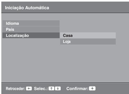 SONY KDL-32P3600 - 6: SeLECTIONAR O idioma, o País/região e o local - 6