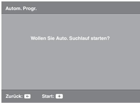 SONY KDL-32P3600 - 7: Automatische Programmsuche - 1