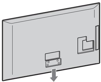 SONY KDL-32P3600 - 2: Anbringen des Ständers - 1
