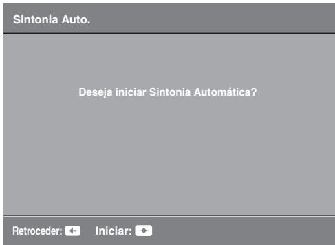 SONY KDL-32P3600 - 7: Sintonização automática do televisor - 1