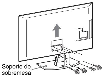 SONY KDL-32P3600 - Extracción del pedestal de sobremesa del televisor - 2