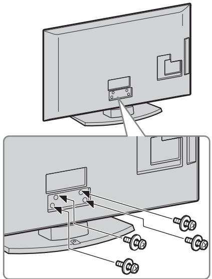 SONY KDL-32P3600 - 2: Anbringen des Ständers - 3