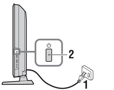 SONY KDL-32P3600 - 6: Selezione della lingua, della nazione/regione e del luogo - 1