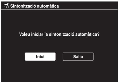 SONY BRAVIA KDL-26BX321 - 6: Sintonització automàtica del televisor - 1