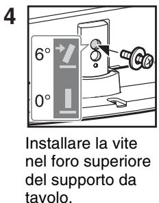 SONY BRAVIA KDL-26BX321 - Regolazione dell'angolo di visualizzazione del televisore (soltanto modelli NX520) - 3
