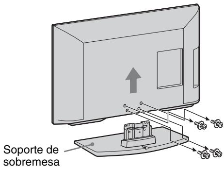 SONY BRAVIA KDL-26BX321 - Extracción del soporte de sobremesa del televisor - 2