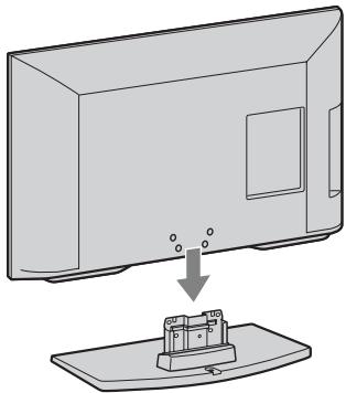 SONY BRAVIA KDL-26BX321 - 2: Colocación del soporte - 2