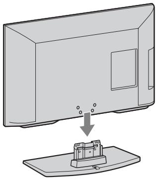 SONY BRAVIA KDL-26BX321 - 2: Fixar a base - 2