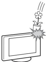 SONY BRAVIA KDL-26BX321 - Eclats et projections d'objets : - 1