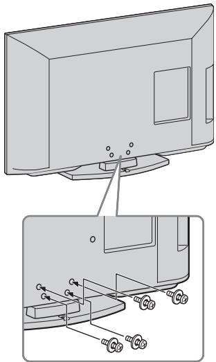 SONY BRAVIA KDL-26BX321 - 2: Anbringen des Ständers - 2