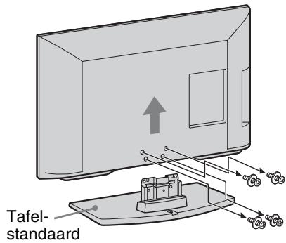 SONY BRAVIA KDL-26BX321 - De tafelstandaard van de televisie losmaken - 2
