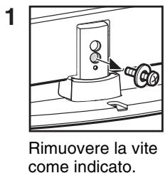 SONY BRAVIA KDL-26BX321 - Regolazione dell'angolo di visualizzazione del televisore (soltanto modelli NX520) - 2
