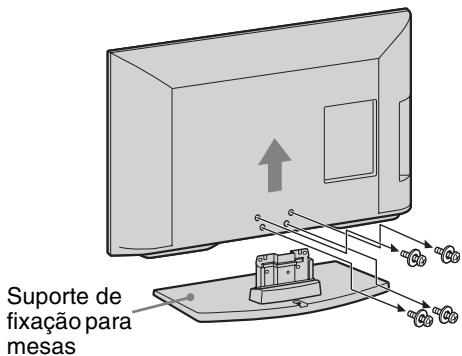 SONY BRAVIA KDL-26BX321 - Separação do Suporte de fixação para mesas do televisor - 2