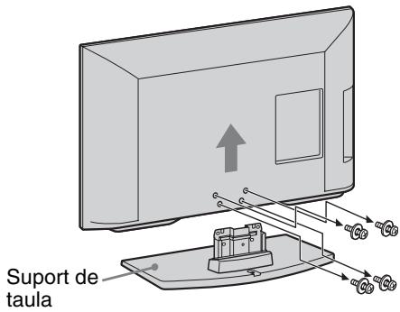SONY BRAVIA KDL-26BX321 - Extracció del Suport de taula del televisor - 2