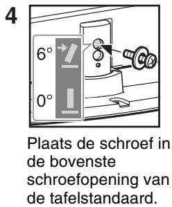 SONY BRAVIA KDL-26BX321 - De kijkhoek van de televisie aanpassen (alleen modellen NX520) - 4