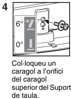 SONY BRAVIA KDL-26BX321 - Ajustament de l'angle de visió del televisor (només per als models NX520) - 4