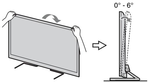 SONY BRAVIA KDL-37EX725 - Kulman säätö (kallistus) (paitsi KDL-46/40/32CX52x) - 3