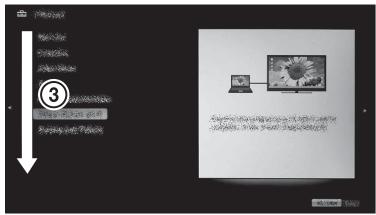 SONY BRAVIA KDL-37EX725 - So wählen Sie Optionen im i-Manual - 1
