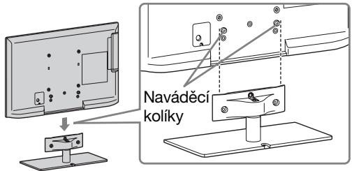 SONY BRAVIA KDL-37EX725 - 1: Připojení stolního stojanu - 1