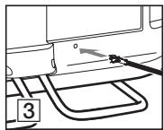 SONY BRAVIA KDL-37EX725 - 6: Virtajohdon järjestäminen/Johtojen niputtaminen - 9