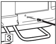 SONY BRAVIA KDL-37EX725 - 6: Uloženie napájacieho kábla/Zviazanie káblov - 8