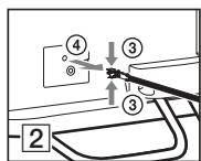 SONY BRAVIA KDL-37EX725 - 6: Virtajohdon järjestäminen/Johtojen niputtaminen - 8