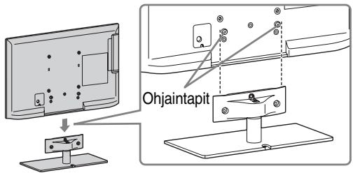 SONY BRAVIA KDL-37EX725 - 1: Pöytäjalustan kiinnittäminen - 1