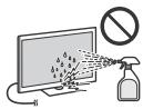 SONY KDL-32R400C - Traitement et nettoyage du boîtier et de la surface de l'écran du téléviseur - 1