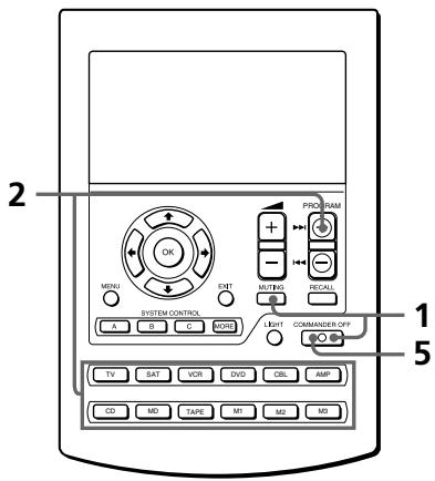 SONY RM-AV2500T - - Channel Macro Function - 1