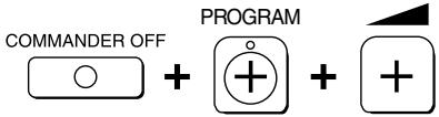 SONY RM-AV2500T - Exempel: Att programmera ingångsvalssignalen for Förstärkaren till CD-knappen - 2