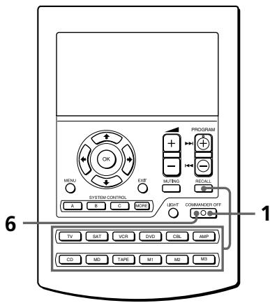 SONY RM-AV2500T - Creating an Alias Component key (ALIAS) - 1