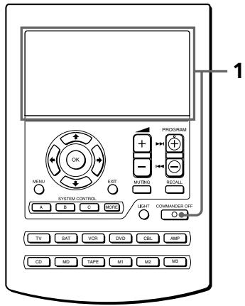 SONY RM-AV2500T - Låsfunktion - 1