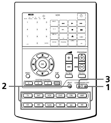 SONY RM-AV2500T - To clear all the learned keys at once - 1