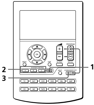 SONY RM-AV2500T - Ställain sändningsintervalför att undvika felaktiga manövrer - 6