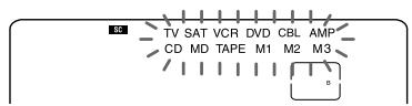 SONY RM-AV2500T - Example: To programme the procedure above to the SYSTEM CONTROL B button - 4