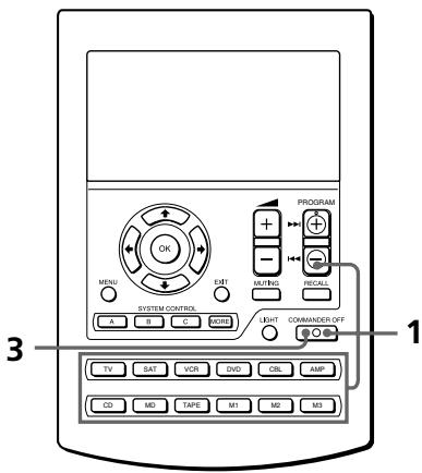 SONY RM-AV2500T - Ställain sändningsintervalför att undvika felaktiga manövrer - 1