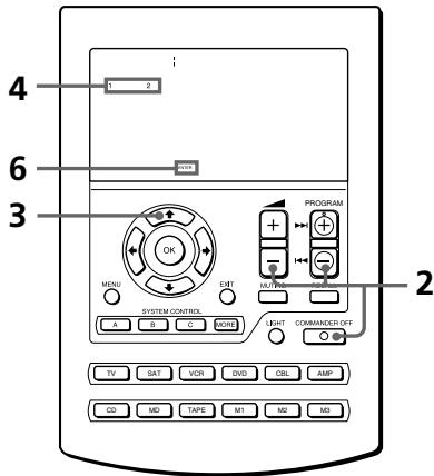 SONY RM-AV2500T - To transfer the all data of the Commander - 1