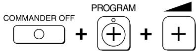 SONY RM-AV2500T - Example: To store the On/Off signal of an air-conditioner to the SYSTEM CONTROL B button - 2