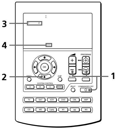 SONY RM-AV2500T - To receive the all data from another remote commander - 1