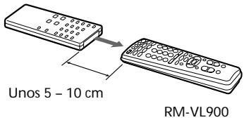 SONY RM-VL900 - Nota - 2